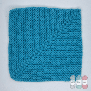 How to Knit a Mitred Square