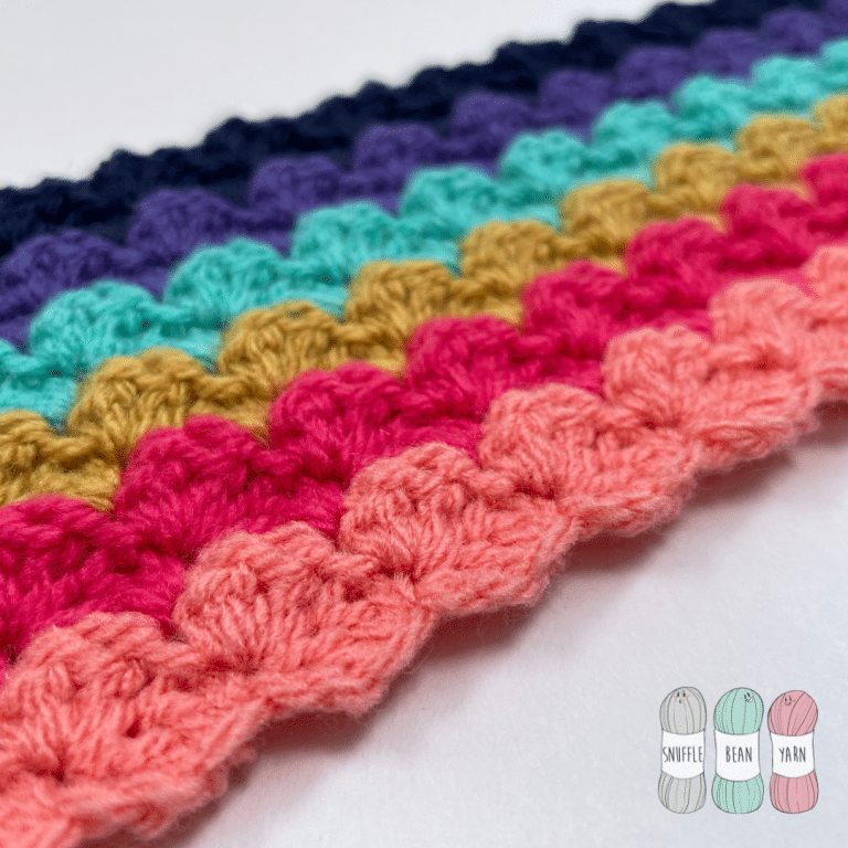 How to Crochet Blanket Stitch