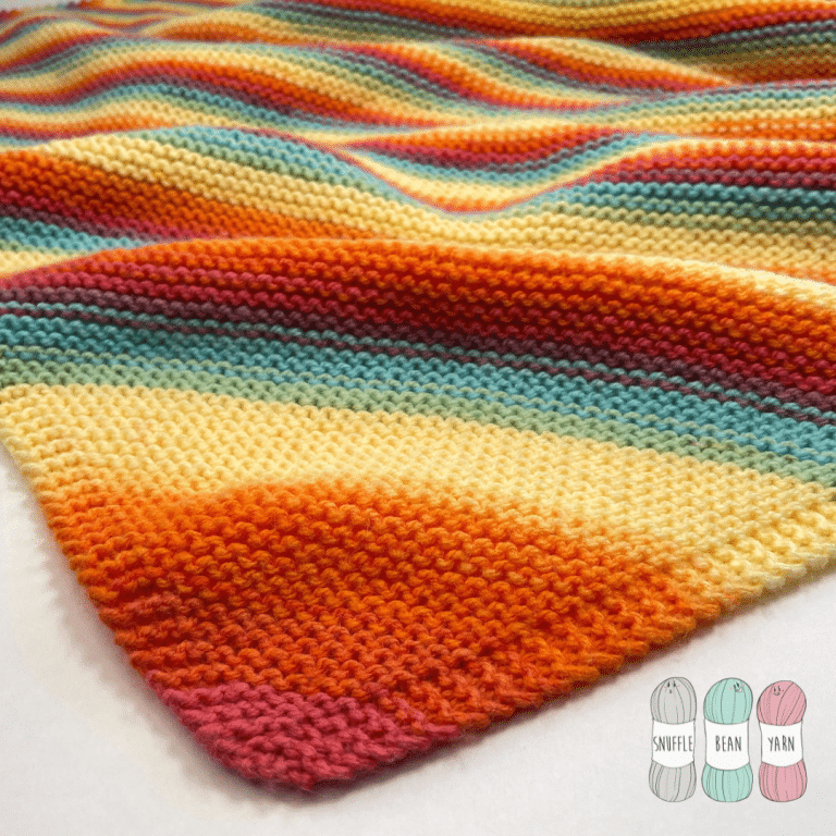 How to Knit a Corner to Corner Garter Stitch Blanket [Free Video Tutorial & Written Pattern!]