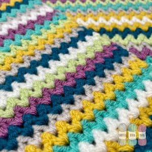 How to Crochet the V Stitch