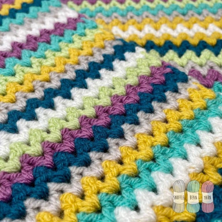 How to Crochet the V Stitch