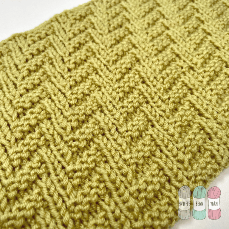 How to Knit Diagonal Chevron Zig-Zag Stitch [Free Video Tutorial & Written Pattern!]