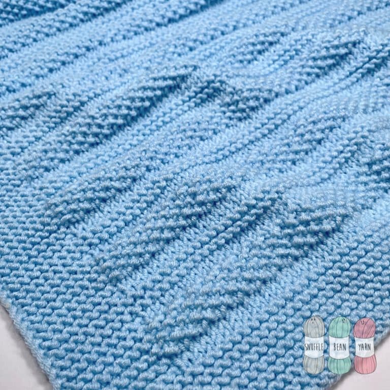 How to Knit the “Toby” Baby Blanket [Free Video Tutorial & Written Pattern!]