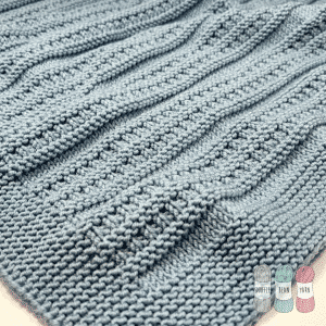 How to Knit the “Louis” Baby Blanket [Free Video Tutorial & Written Pattern!]