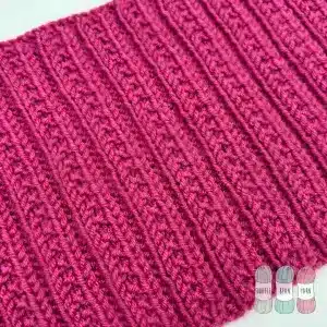 How to Knit Beaded Rib Stitch [Free Written Pattern & Video Tutorial!]