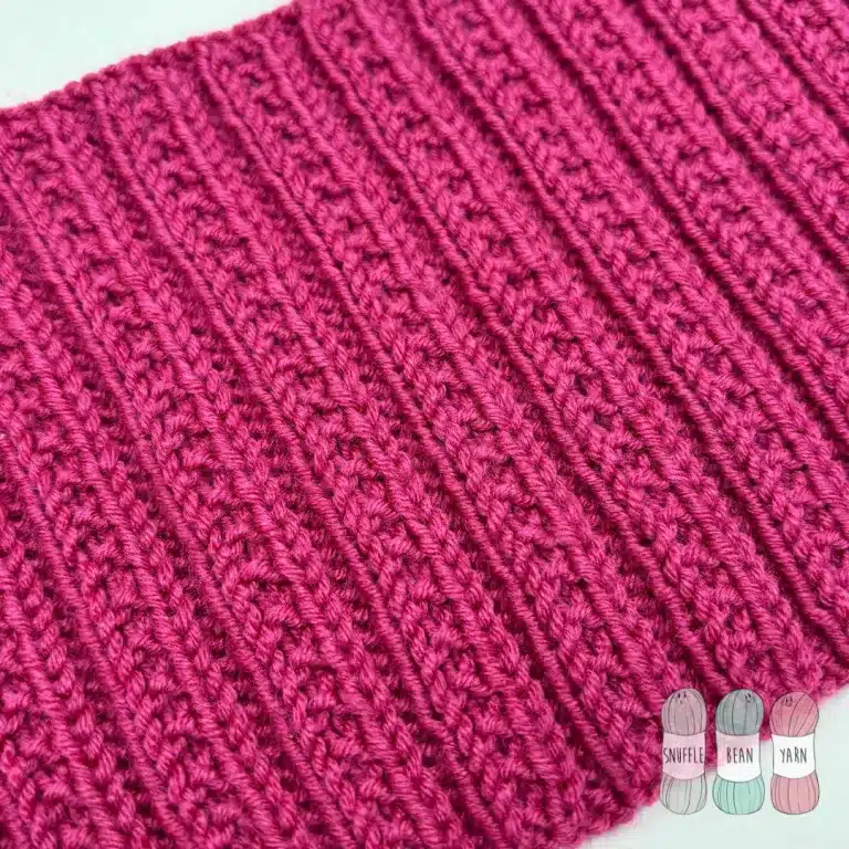 How to Knit Beaded Rib Stitch [Free Written Pattern & Video Tutorial!]