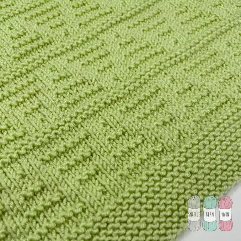 How to Knit the “Lilly” Baby Blanket [Free Video Tutorial & Written Pattern!]