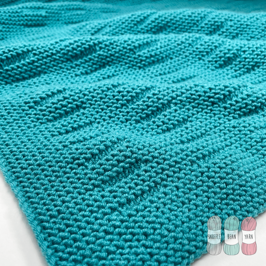 How to Knit the “Casper” baby Blanket — Snufflebean Yarn